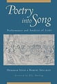Poetry into Song book cover